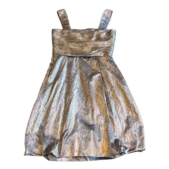 Diane Von Furstenberg DVF Treenie Snake Print Mini Dress Silk Size 6 Women's - Picture 9 of 12